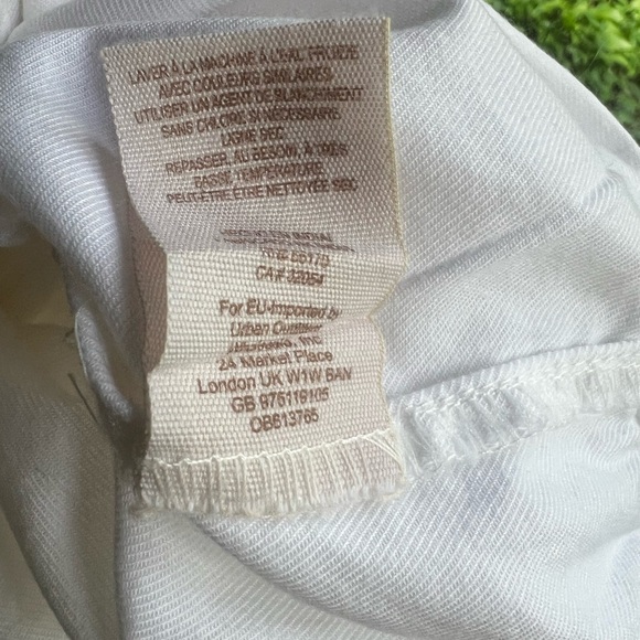 Free People off the shoulder boho mini dress size M - Picture 5 of 7